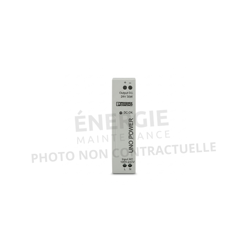 Alimentation PHOENIX CONTACT UNO-PS1AC24DC30W – 24 V DC