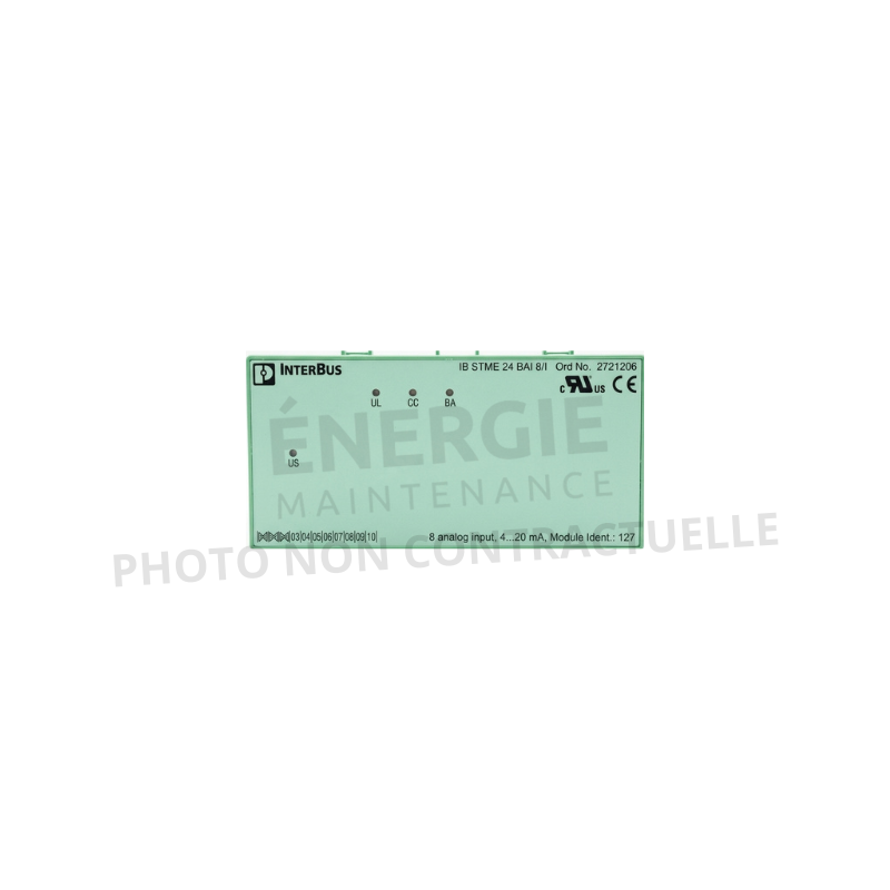 bloc électronique PHOENIX CONTACT IB STME 24 BAI 8/I