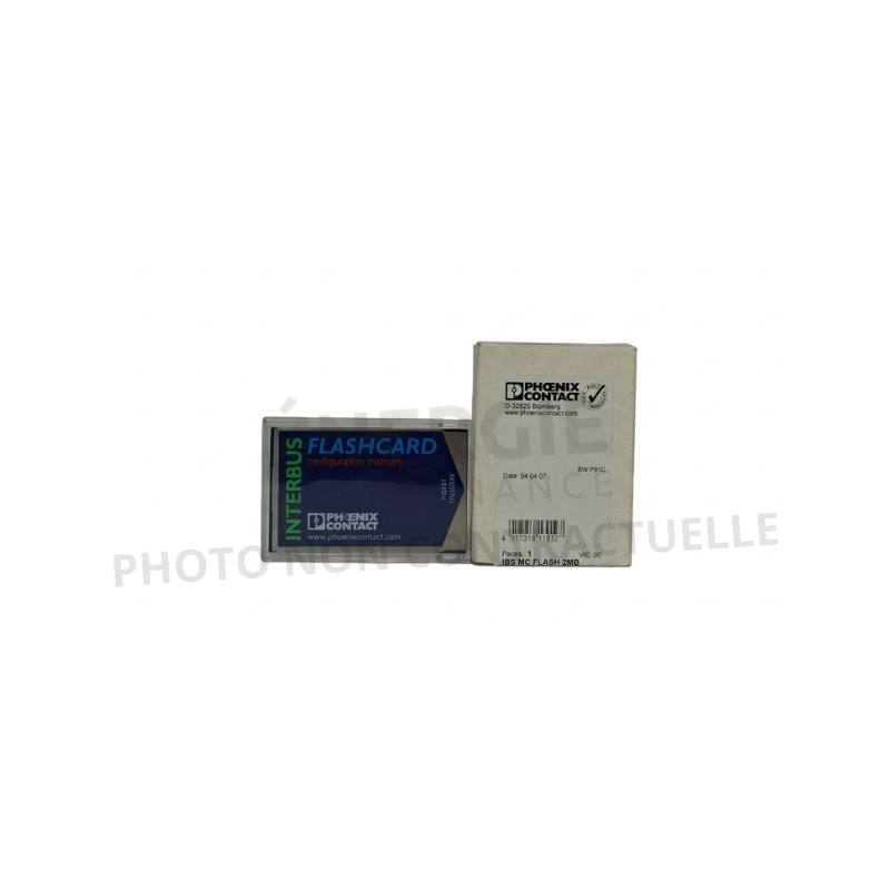 Produit Carte mémoire PHOENIX CONTACT IBS MC FLASH 2MB