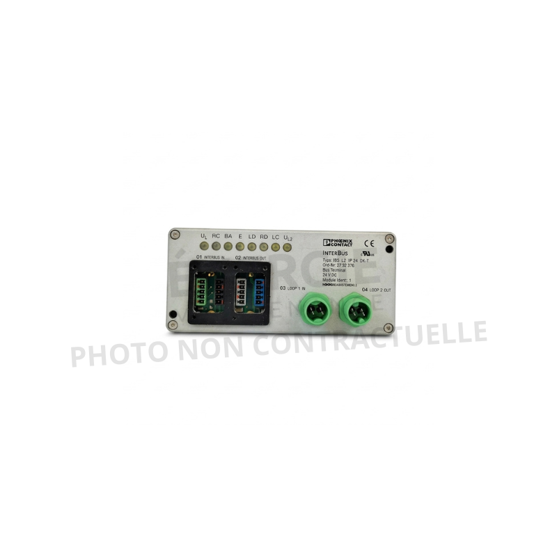 coupleur PHOENIX CONTACT IBS L2 IP 24 BK-T