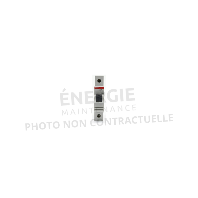 Produit électrique Disjoncteur unipolaire ABB S271 K6A