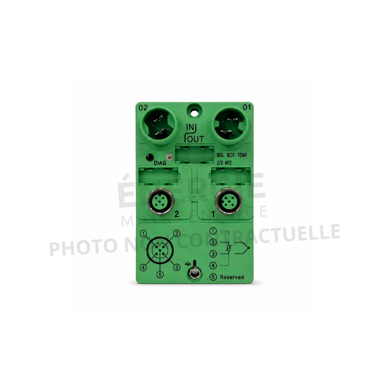 PHOENIX CONTACT IBSL BOX TEMP 2/2 M12