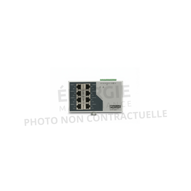 Produit Switch Ethernet industriel PHOENIX CONTACT FL SWITCH SF 8TX