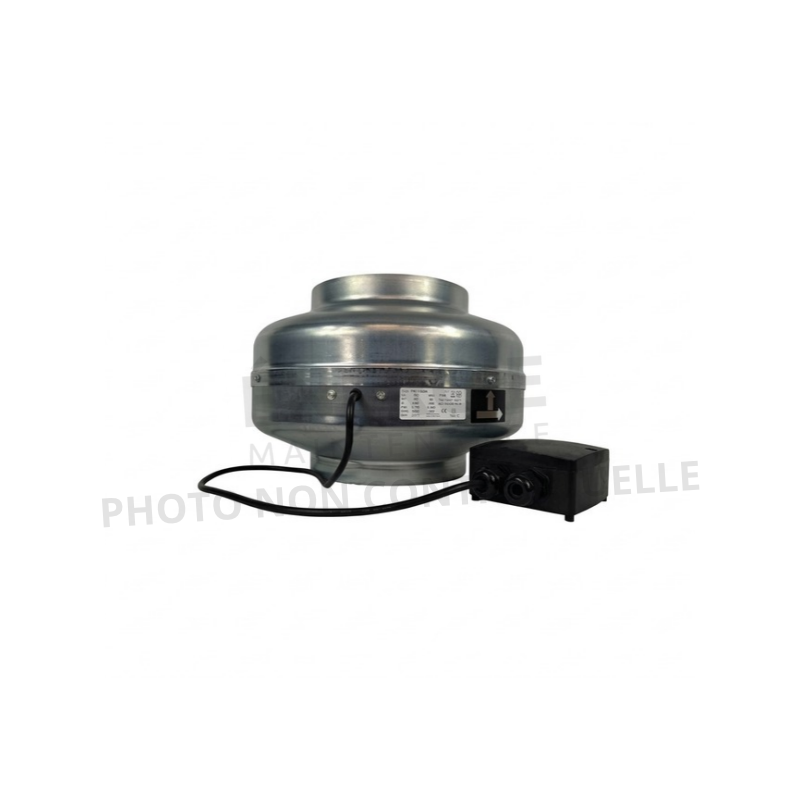 Ventilateur de conduit S&P VENT-200B – 230 V
