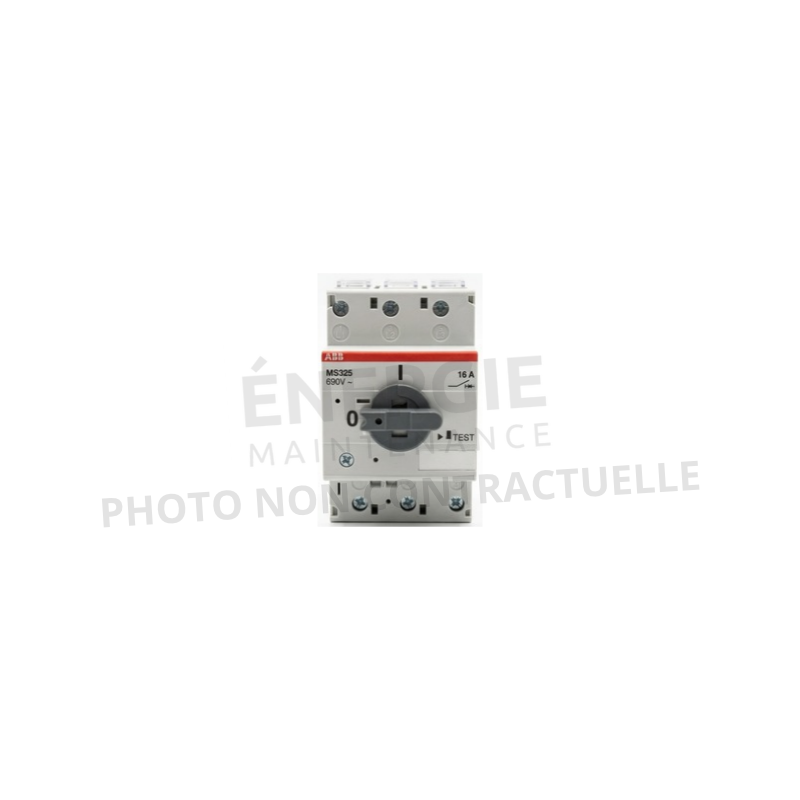 Disjoncteur moteur magnétique ABB MO325-16 -16 A