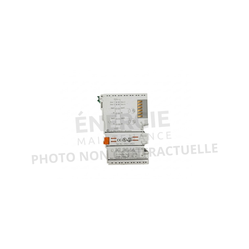 Module d’entrées analogiques BECKHOFF KL3044 – 4 voies, 0–20 mA
