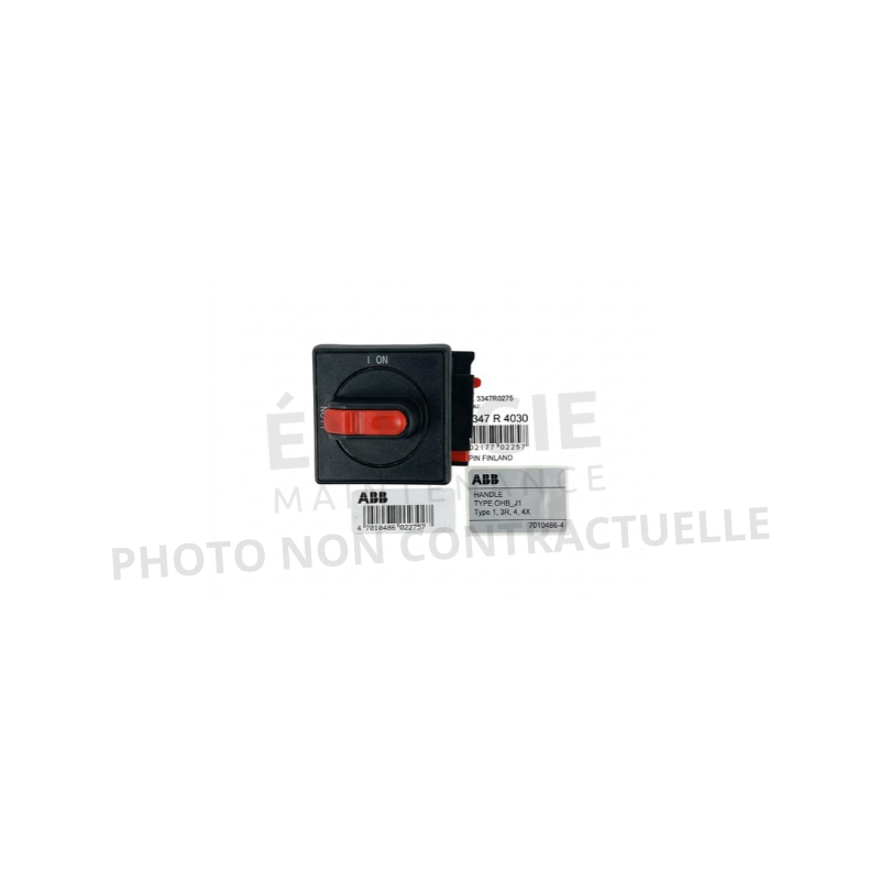 poignée de commande rotative ABB