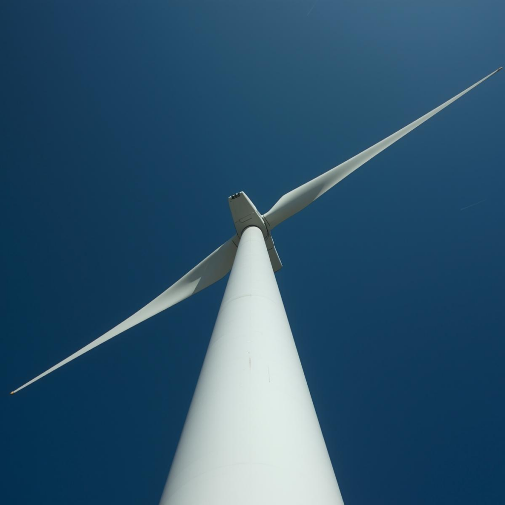 Panne machine sur éolienne