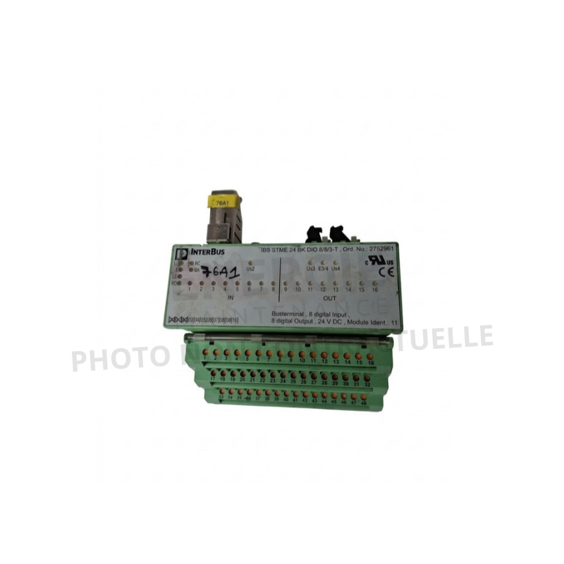 Module INTERBUS PHOENIX CONTACT IBS STME 24 BK DIO 883-T - 2752961