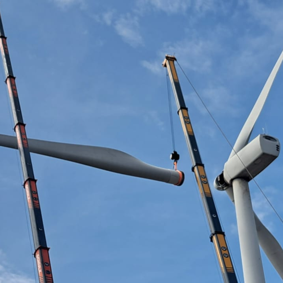 Démantelement éolien GAMESA