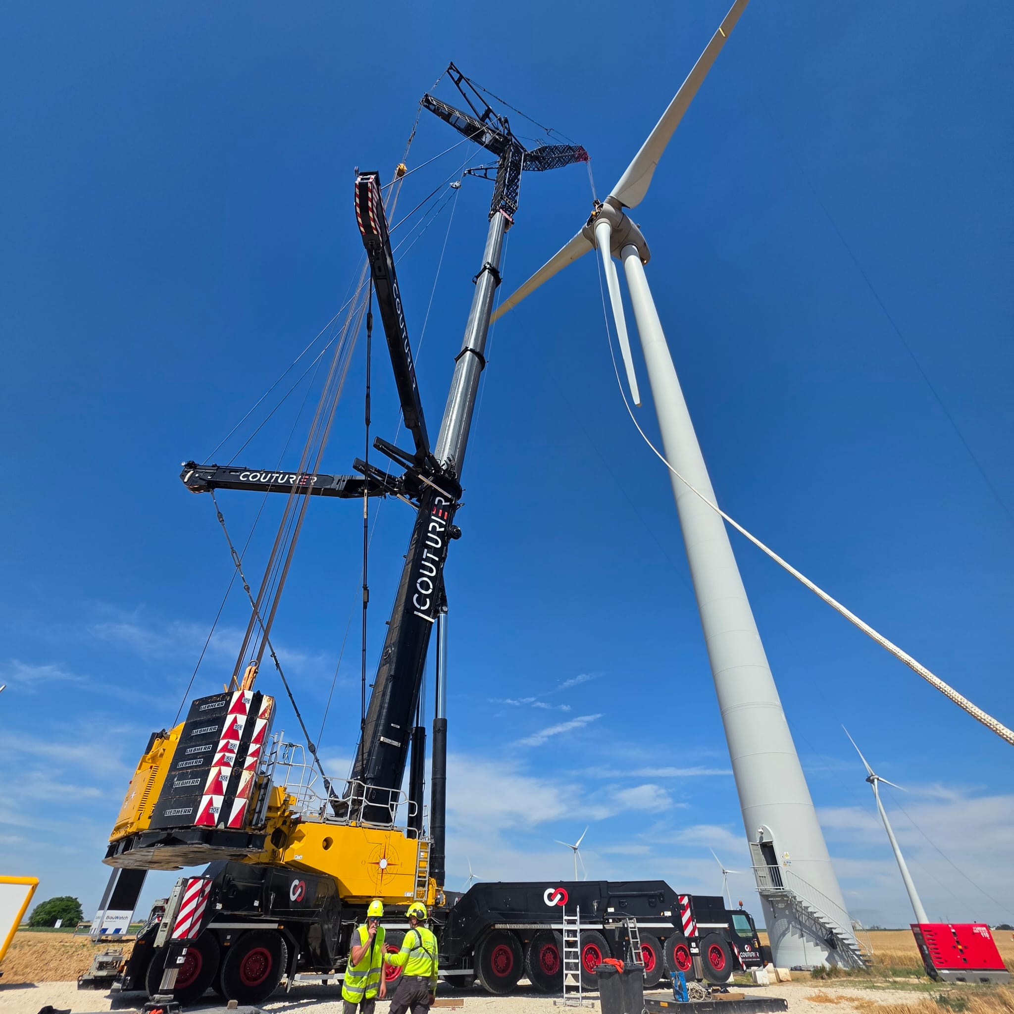 Démantelement éolien GAMESA