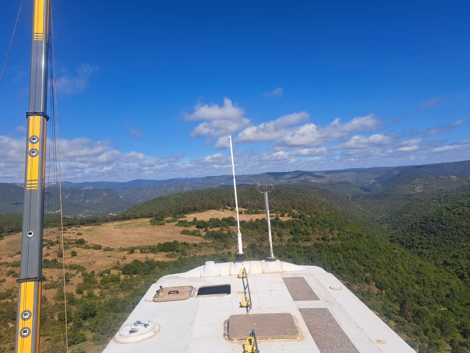 Maintenance d'un parc éolien