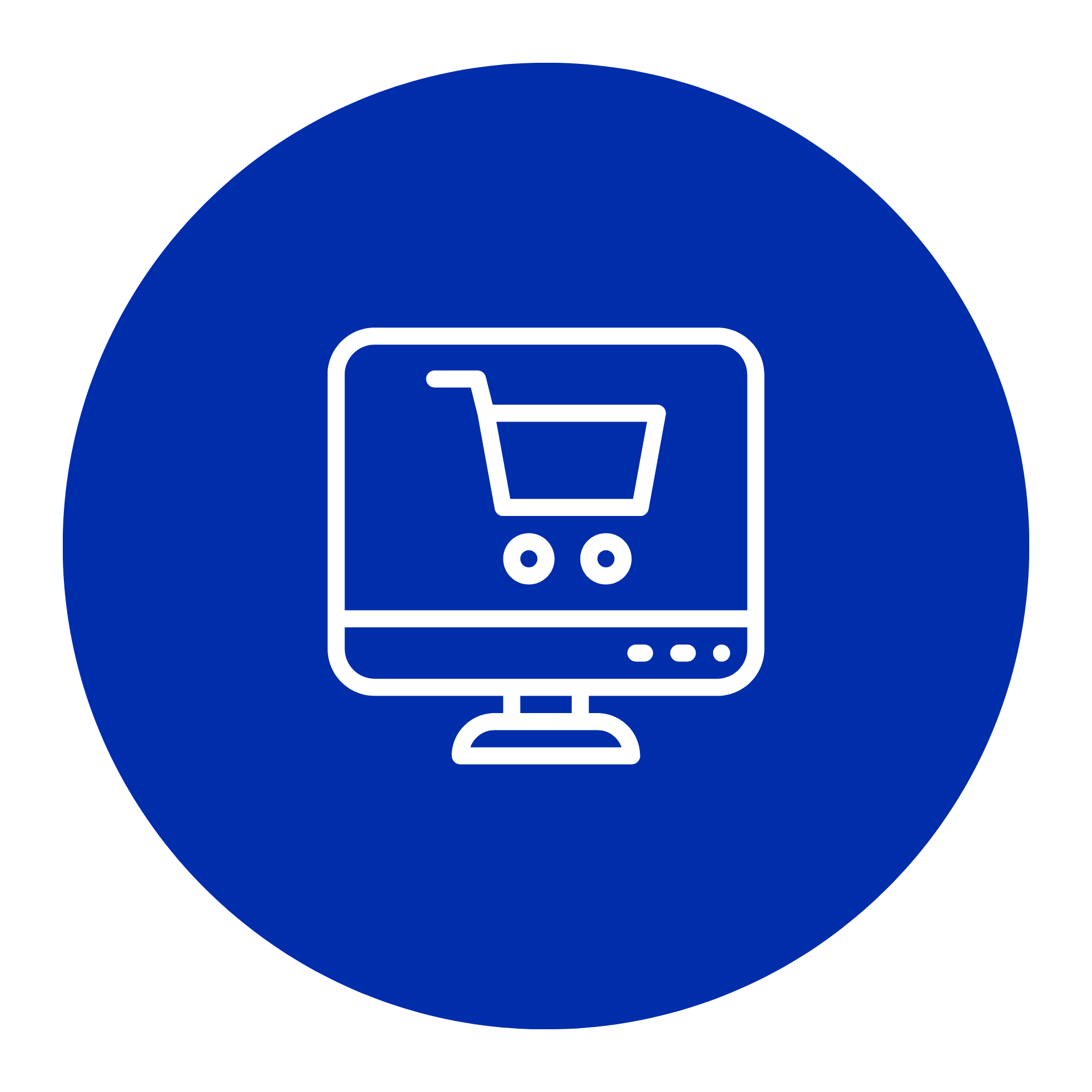 Icone site internet e-shop